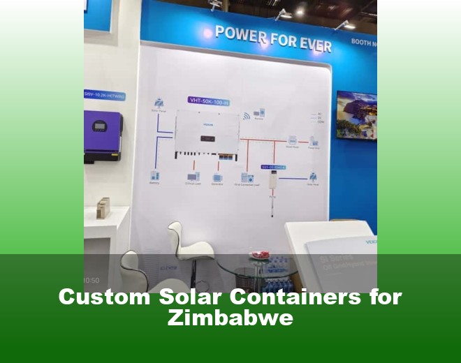 Custom Solar Containers for Zimbabwe